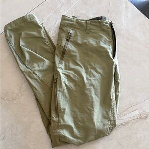 Women FJALLRAVEN SPECIALIZED Olive Green Technical Pants